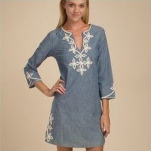 Lucky Brand Chambray Tunic Dress